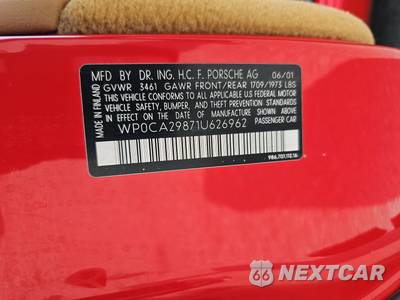 2001 Porsche Boxster - zdjęcie 13 z 41 - miniatura