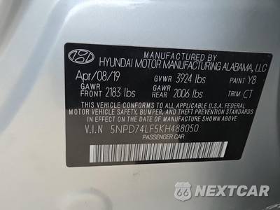 2019 Hyundai Elantra SE Sedan - zdjęcie 17 z 23 - miniatura