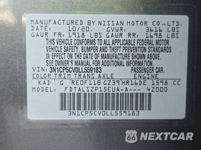 2020 Nissan Kicks SV - zdjęcie 14 z 27 - miniatura