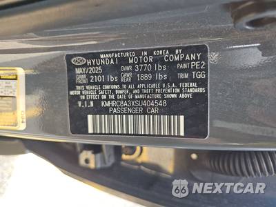 2025 Hyundai Venue SEL - zdjęcie 14 z 30 - miniatura