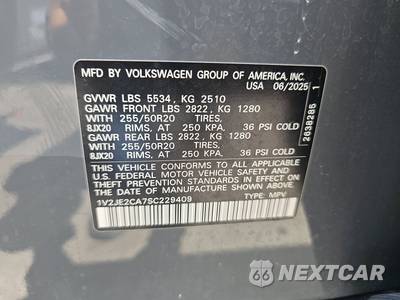 2025 Volkswagen Atlas Cross Sport 2.0T SE w/Technology - zdjęcie 14 z 18 - miniatura
