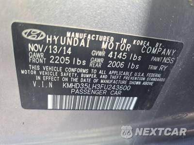 2015 Hyundai Elantra GT Hatchback - zdjęcie 17 z 27 - miniatura