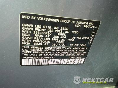 2025 Volkswagen Atlas 2.0T SE w/Technology - zdjęcie 22 z 26 - miniatura