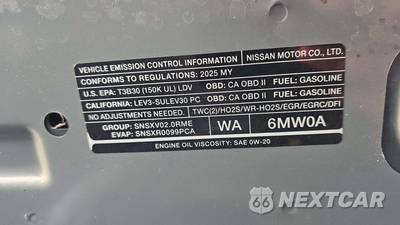 2025 Nissan Sentra SV - zdjęcie 20 z 38 - miniatura