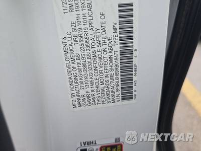 2024 Honda Odyssey Touring 118.1" WB - zdjęcie 15 z 24 - miniatura