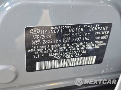 2024 Hyundai IONIQ 6 SEL - zdjęcie 14 z 28 - miniatura