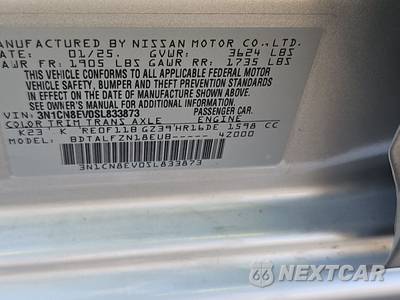 2025 Nissan Versa SV - zdjęcie 15 z 24 - miniatura