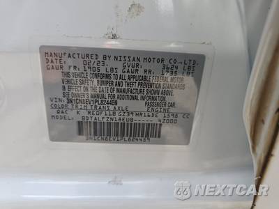 2023 Nissan Versa SV - zdjęcie 15 z 26 - miniatura