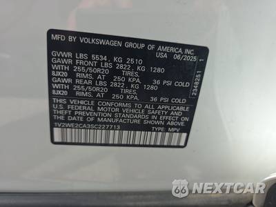 2025 Volkswagen Atlas Cross Sport 2.0T SE w/Technology - zdjęcie 13 z 24 - miniatura