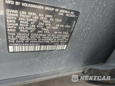 2025 Volkswagen Atlas 2.0T SEL - zdjęcie 15 z 27 - miniatura