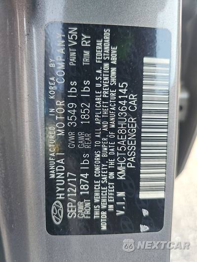 2017 Hyundai Accent SE Hatchback - zdjęcie 14 z 30 - miniatura