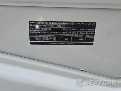 2020 Nissan NV2500 HD Cargo SV Standard Roof 146.1" WB - zdjęcie 20 z 21 - miniatura