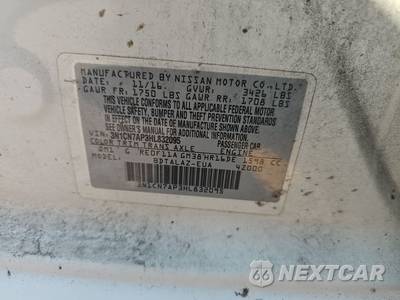 2017 Nissan Versa Sedan S Plus - zdjęcie 14 z 23 - miniatura