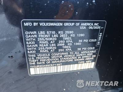 2025 Volkswagen Atlas 2.0T SE w/Technology - zdjęcie 15 z 19 - miniatura