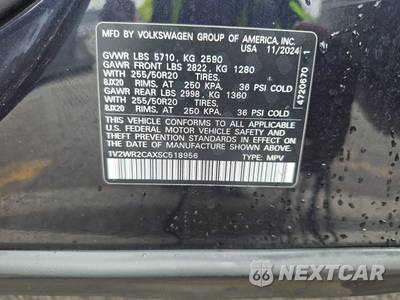 2025 Volkswagen Atlas 2.0T SE w/Technology - zdjęcie 15 z 34 - miniatura
