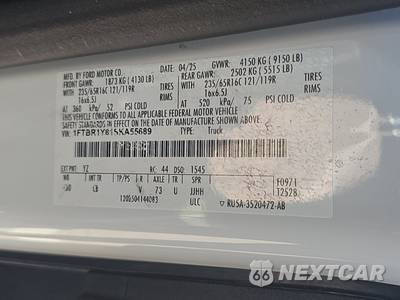 2025 Ford Transit 250 Cargo Van Low Roof 130.0" WB - zdjęcie 13 z 27 - miniatura