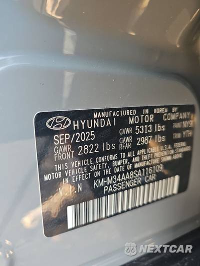 2025 Hyundai IONIQ 6 SEL - zdjęcie 21 z 24 - miniatura