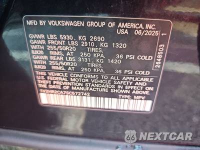 2025 Volkswagen Atlas 2.0T SE w/Technology - zdjęcie 14 z 31 - miniatura