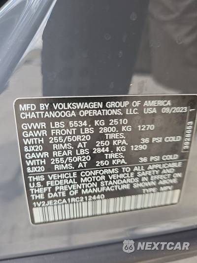 2024 Volkswagen Atlas Cross Sport 2.0T SE w/Technology - zdjęcie 14 z 20 - miniatura