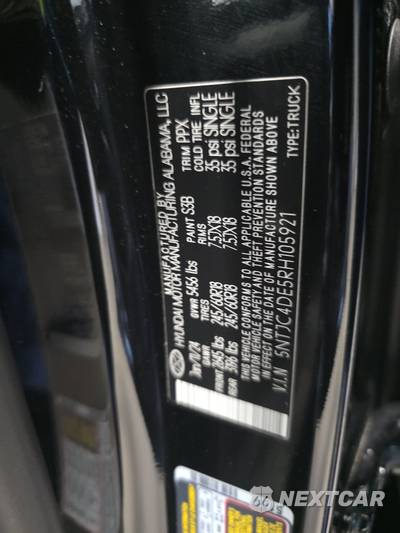 2024 Hyundai Santa Cruz SEL Crew Cab Short Bed - zdjęcie 14 z 21 - miniatura