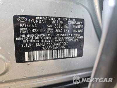 2024 Hyundai IONIQ 6 SE - zdjęcie 14 z 30 - miniatura
