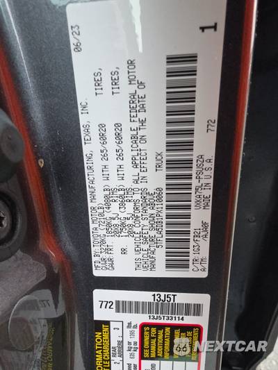 2023 Toyota Tundra SR5 Crew Cab Short Bed - zdjęcie 14 z 31 - miniatura