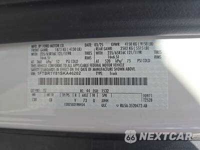2025 Ford Transit 250 Cargo Van Low Roof 130.0" WB - zdjęcie 13 z 31 - miniatura