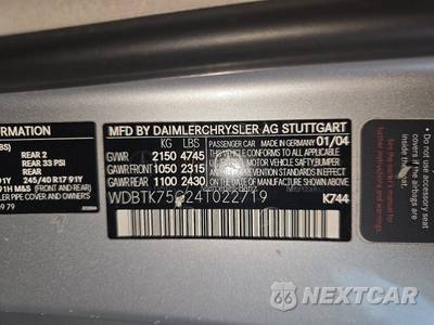 2004 Mercedes-Benz CLK 500 Convertible - zdjęcie 14 z 43 - miniatura