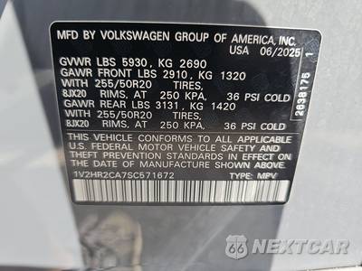2025 Volkswagen Atlas 2.0T SE w/Technology - zdjęcie 14 z 26 - miniatura