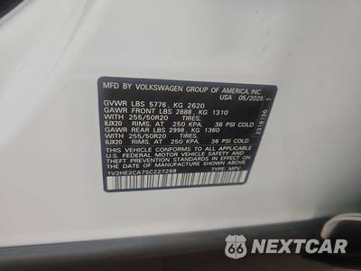 2025 Volkswagen Atlas Cross Sport 2.0T SE w/Technology - zdjęcie 14 z 26 - miniatura