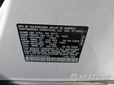 2022 Volkswagen Atlas V6 SE w/Technology - zdjęcie 15 z 25 - miniatura
