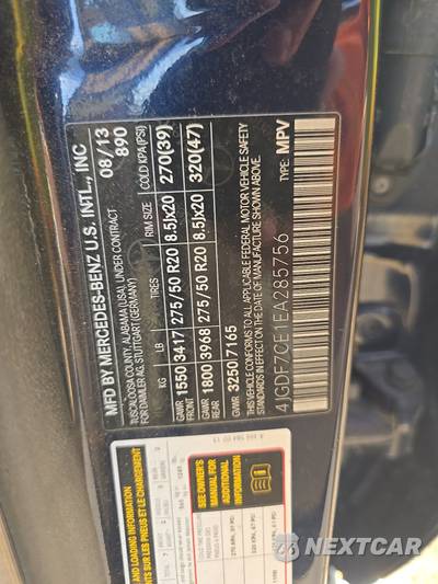 2014 Mercedes-Benz GL 450 4MATIC - zdjęcie 15 z 19 - miniatura