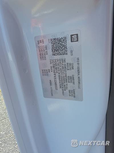 2025 GMC Savana 2500 Cargo Van 1WT 135.0" WB - zdjęcie 13 z 31 - miniatura
