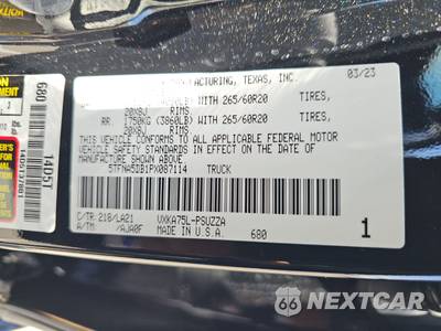 2023 Toyota Tundra Platinum Crew Cab Short Bed - zdjęcie 14 z 20 - miniatura