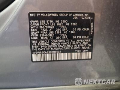 2025 Volkswagen Atlas 2.0T SE w/Technology - zdjęcie 15 z 22 - miniatura