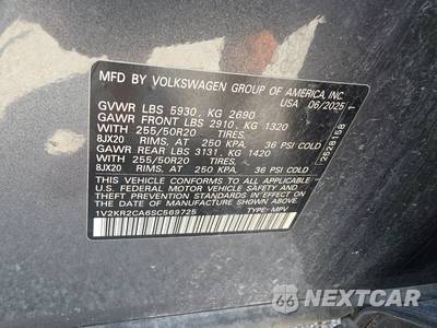 2025 Volkswagen Atlas 2.0T SE w/Technology - zdjęcie 14 z 24 - miniatura