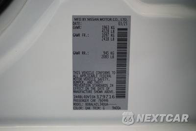 2025 Nissan Altima SV - zdjęcie 25 z 25 - miniatura