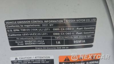 2021 Nissan NV200 Compact Cargo SV 115.2" WB - zdjęcie 22 z 35 - miniatura