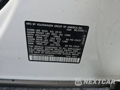 2025 Volkswagen Atlas Cross Sport 2.0T SE w/Technology - zdjęcie 14 z 30 - miniatura