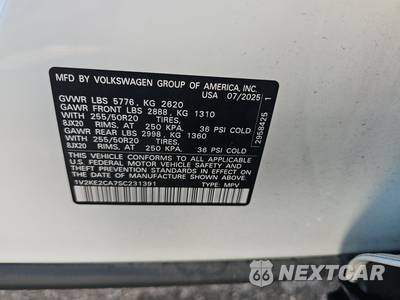 2025 Volkswagen Atlas Cross Sport 2.0T SE w/Technology - zdjęcie 14 z 30 - miniatura