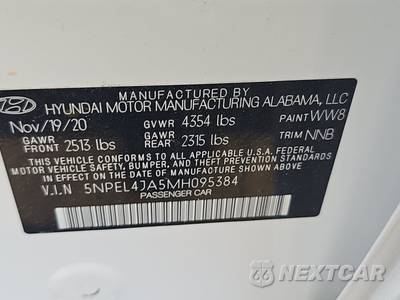 2021 Hyundai Sonata SEL - zdjęcie 14 z 27 - miniatura