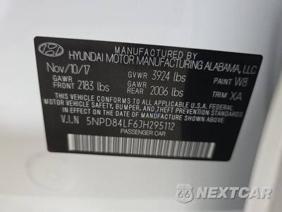 2018 Hyundai Elantra Value Edition Sedan - zdjęcie 14 z 36 - miniatura