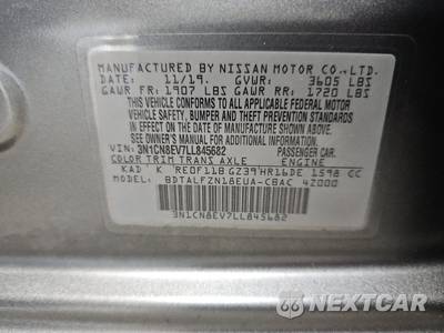 2020 Nissan Versa SV - zdjęcie 14 z 29 - miniatura