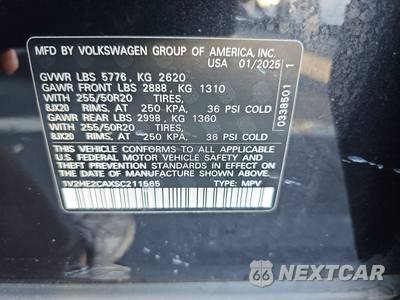 2025 Volkswagen Atlas Cross Sport 2.0T SE w/Technology - zdjęcie 14 z 40 - miniatura