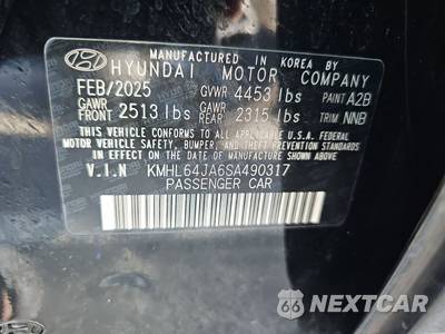2025 Hyundai Sonata SEL - zdjęcie 14 z 38 - miniatura