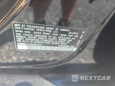 2014 Volkswagen Passat TDI SE w/Sunroof - zdjęcie 17 z 30 - miniatura