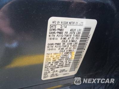 2014 Nissan Rogue Select S - zdjęcie 17 z 24 - miniatura