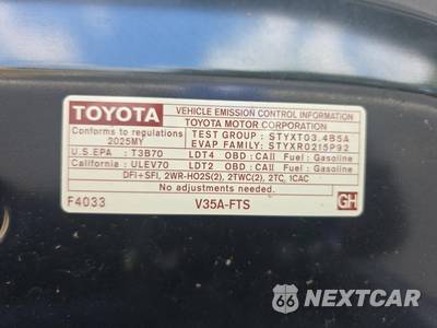 2025 Toyota Tundra SR5 Crew Cab Short Bed - zdjęcie 20 z 21 - miniatura