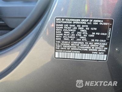 2021 Volkswagen Atlas Cross Sport 2.0T SE w/Technology - zdjęcie 14 z 18 - miniatura