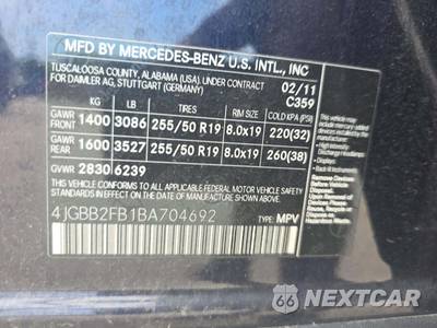 2011 Mercedes-Benz ML 350 BlueTEC - zdjęcie 25 z 25 - miniatura